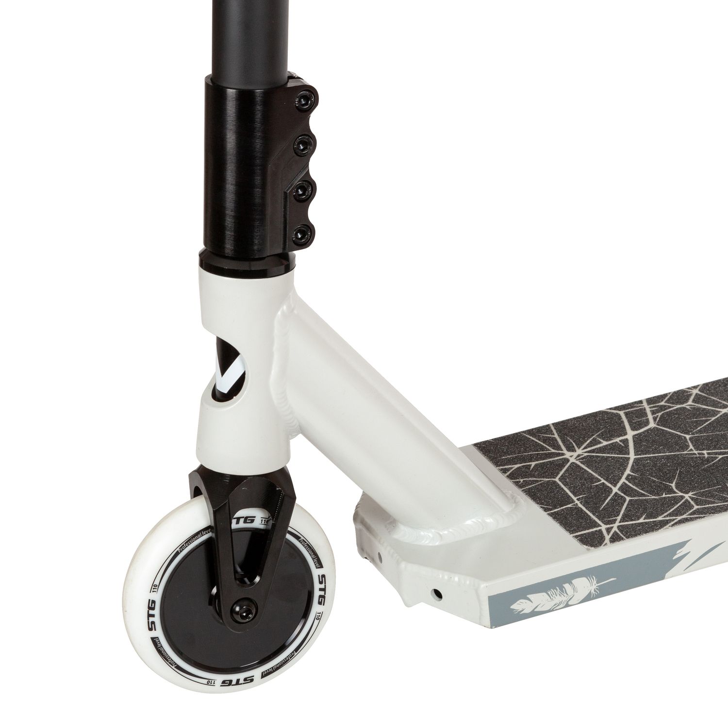 Самокат трюковой NOVATRACK PIXEL 100 (2022), бронзовый