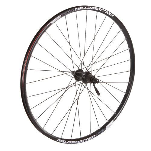 Колесо 27,5" заднее(без резины), двустенный пистонированный алюм.обод 32 отв.