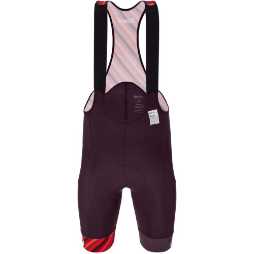 Велошорты Santini Imola 1968 - UCI Bib-Shorts, вишневый