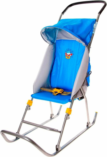 Санки-коляска Ника Умка 1К, синий