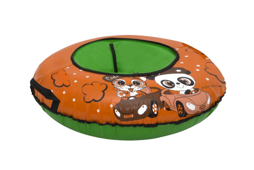 Тюбинг 73см ТЕНТ FRIENDS, зелено-оранжевый