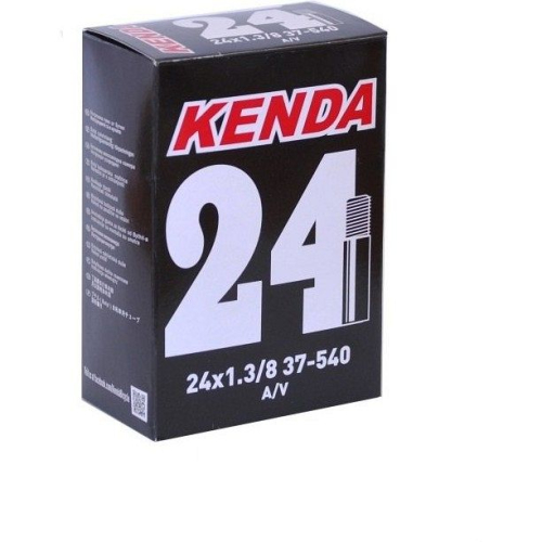 Камера Kenda, 24", автониппель, узкая, 1 3/8" (32/40-540/541), для советских вело, 5-511341 (новый арт. 5-516316)