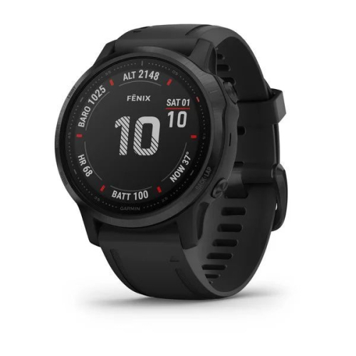 Часы GARMIN Fenix 6S Pro (Black/Black Band)