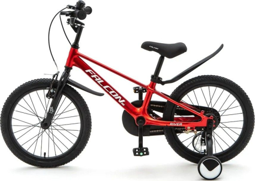Велосипед Falcon Bike River MG 18" (2024) (110-130 см), красный