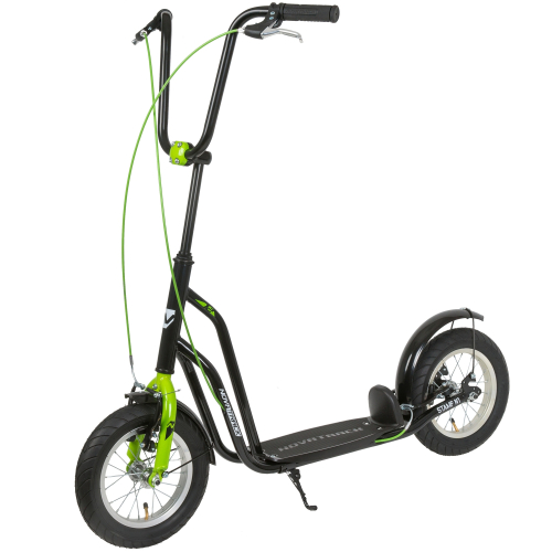 Самокат STAMP N1 12" (2020), черный