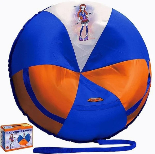 Сноутьюб V76 СТАНДАРТ CITY GIRL, большой с сиденьем, PolyCramp®