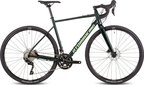 Велосипед Atom Tundra Pro (2025), рама XS (130-155 см), темно-зеленый