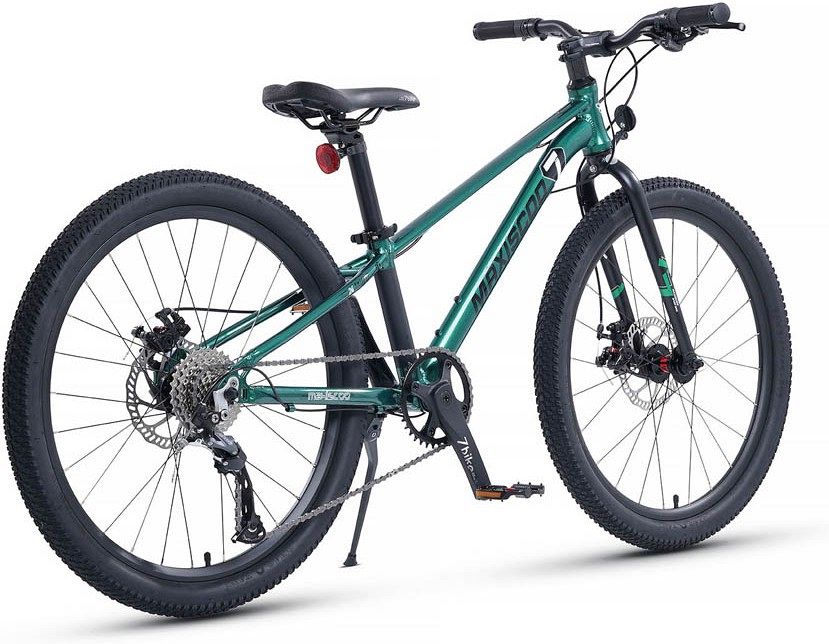 Велосипед Maxiscoo 7BIKE 24 M500 (2024) (130-155 см), зеленый