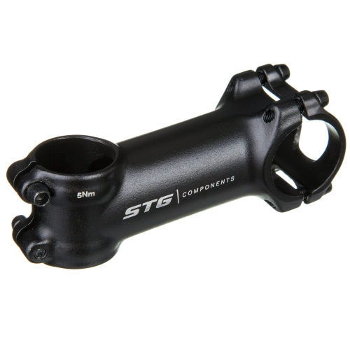 Вынос регулируемый STG AS-007N, длина 90 мм, подъем 40 мм, под руль 31.8 мм, алюминий, черный, черный