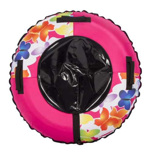 Тюбинг Snowstorm BZ-70_BUTTERFLY_V2, 70 см, розовый с черным