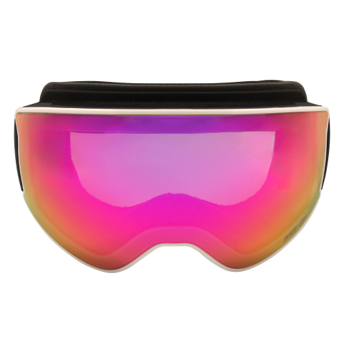 Маска горнолыжная White Owl FA-079, розовый-серый