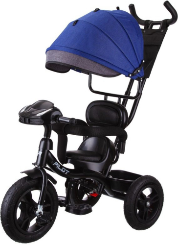 Велосипед трехколесный Pilot PTA2, с ручкой управления