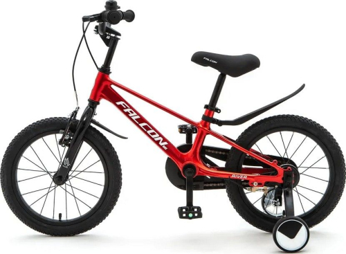 Велосипед Falcon Bike River 16" (2024) (98-110 см), красный