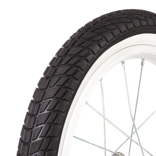 Покрышка PONELY P704 16”*2.125 с белой лентой