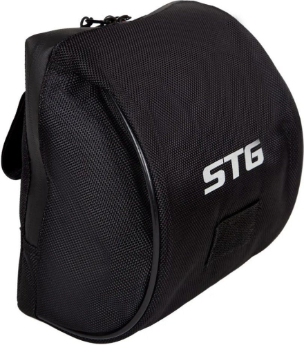 Велосумка на руль STG влагозащищенная, 19х9х14 см, 2.0 л, черный, модель 555-593