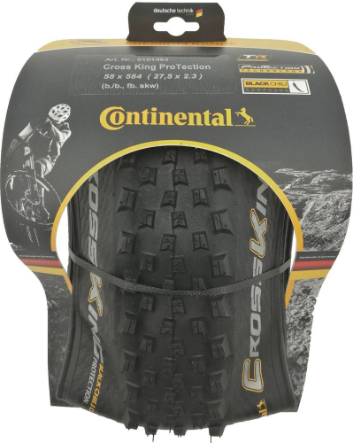 Покрышка Continental Cross King 27.5x2.3 BlackChili, RS, SL, складная, кевларовый корд