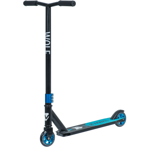 Самокат WOLF 100 Alloy EL (2020), синий