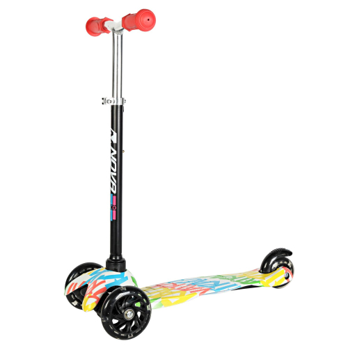 Кикборд Novatrack Disco-kids Graffiti (2024)