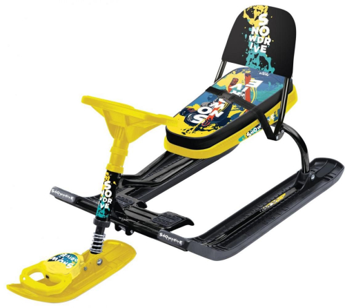 Снегокат НИКА Тимка спорт 4-1, Winter sport, черный каркас, ТС4-1/WS