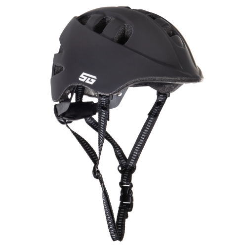 Шлем STG MA-2-B с фикс застежкой с фонариком