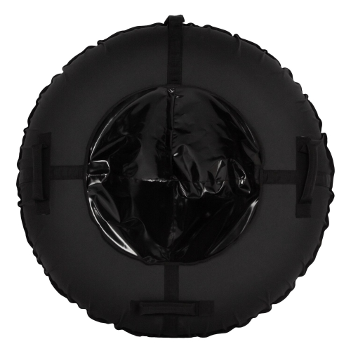 Тюбинг Snowstorm BZ-110_FULL_BLACK, 110 см, черный с черным, черный