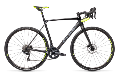 Велосипед CUBE CROSS RACE C:62 PRO 28" (2021), рама 56 см (175-185 см), черный