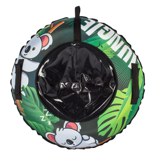 Тюбинг Snowstorm BZ-110_KOALA, 110 см, зеленый-черный