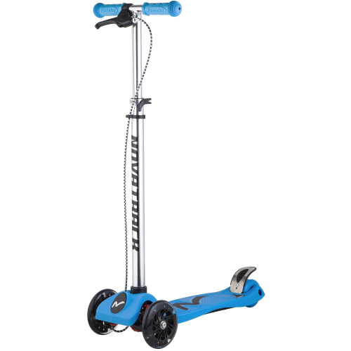 Самокат-кикборд Novatrack Rainbow Start Brake (2018), синий