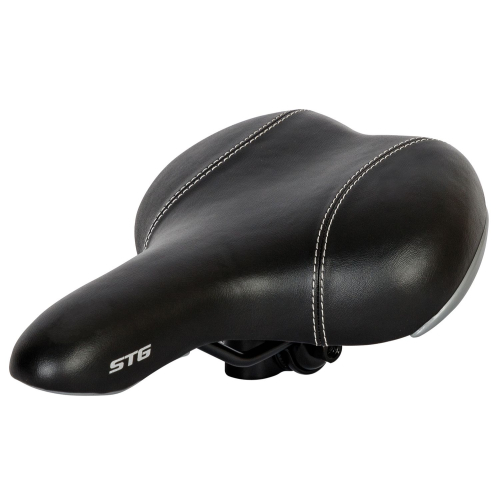 Седло STG VD720-003 MTB, черное, черный
