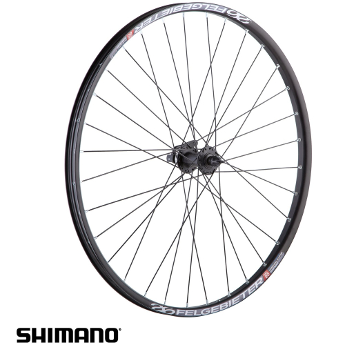 Колесо 26" переднее 32 спицы Shimano HB-TX505 center lock
