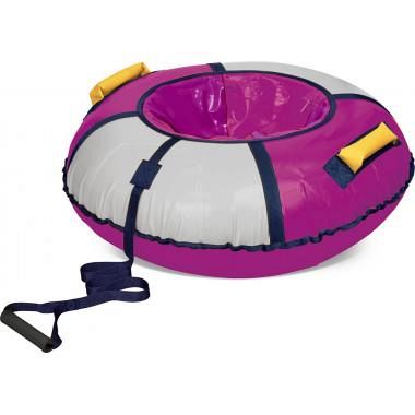 Тюбинг 95 см Классик, серо-фиолетовый