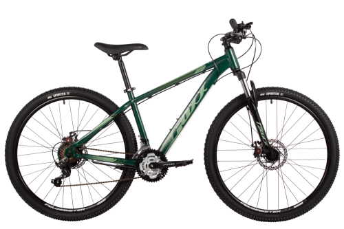 Велосипед Foxx Caiman 27.5 (2025), рама 16" (155-165 см), зеленый
