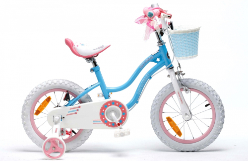 Велосипед Royal Baby StarGirl 14" (2020) (98-110 см), голубой