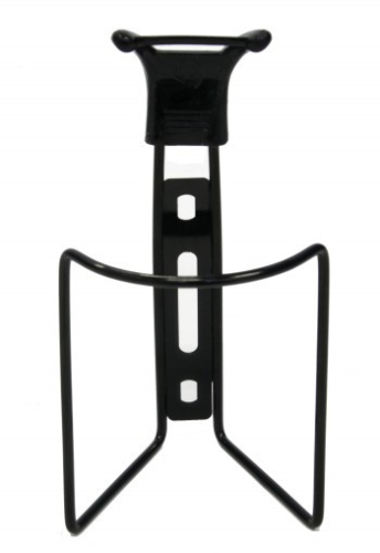 Флягодержатель стальной , без  болтов, черный