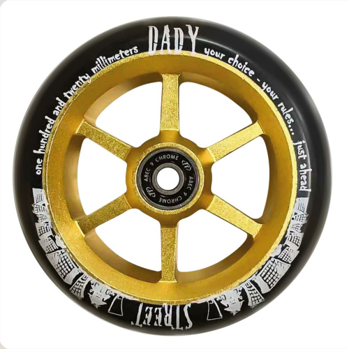 Колесо для самоката X-Treme 120мм 6ST (для самоката Street Dady)