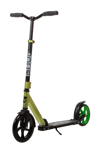 Самокат Novatrack POLIS 230 PRO'20 (2021), зеленый