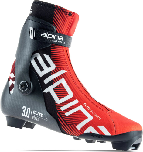 Гоночные лыжные ботинки Alpina для конькового хода Elite 3.0 Skate, 5361-1, красный