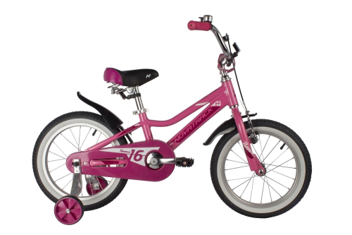 Велосипед NOVATRACK NOVARA 16" (2022) (98-110 см), розовый