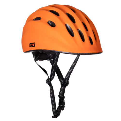 Шлем STG HB10-6 с фикс застежкой, рама S, оранжевый