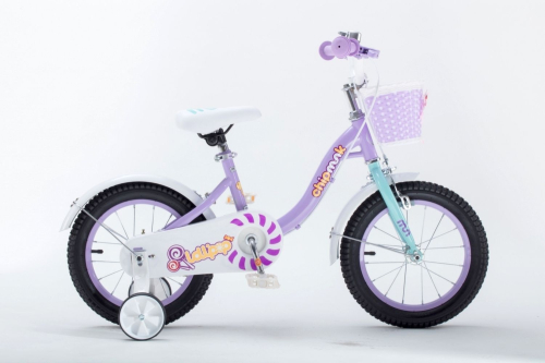 Велосипед Royal Baby Chipmunk MM 16" (2021) (98-110 см), фиолетовый