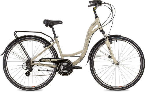 Велосипед Stinger Calipso STD 28" (2019), рама 15" (155-165 см), бежевый