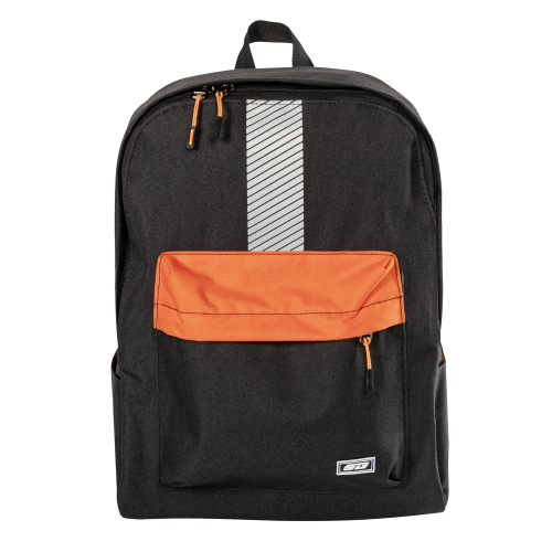 Рюкзак спортивный для ноутбука STG FB-006 (45х32х13 см), черный-оранжевый