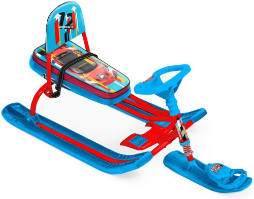 Снегокат Ника "Тимка спорт 4-1" Nika Kids Sportcar, красный (арт. ТС4-1/SC)