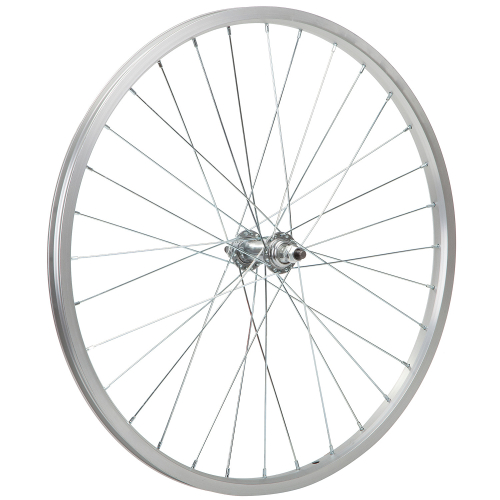 Колесо 24" переднее 32 спицы одинарный обод втулка SF A03F