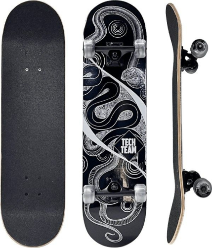 Скейтборд Tech Team Bad Boy 2025 Black, черный