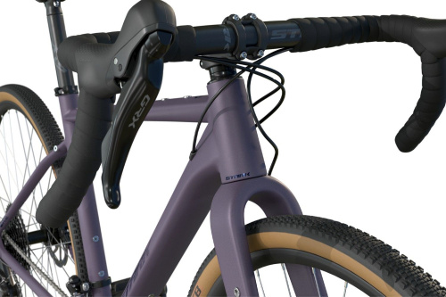 Велосипед Stark GRL 700.6 HD (2025), рама L (175-185 см), фиолетовый