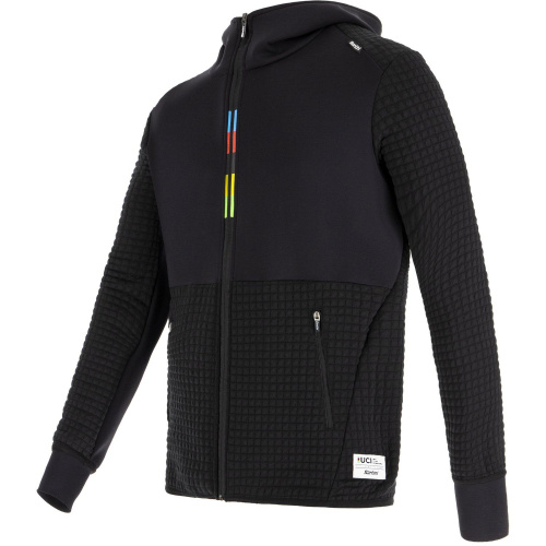 Толстовка с капюшоном Santini Groove UCI Hoodie, черный