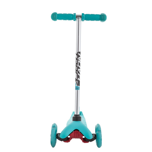 Самокат-кикборд Novatrack Disco-kids Start (2019), бирюзовый