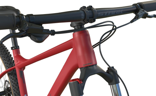 Велосипед Stark Hunter 27.2 HD (2025), рама 16" (155-165 см), красный