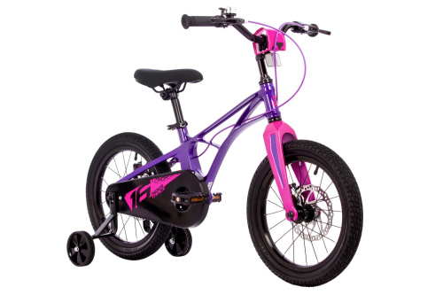Велосипед Novatrack Blast 16" (2024), рама 9" (98-110 см), фиолетовый